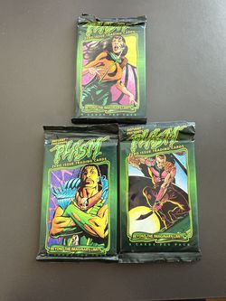 1993 Defiant The River Group Plasm Zero Issue Trading Cards (3) Sealed Packs