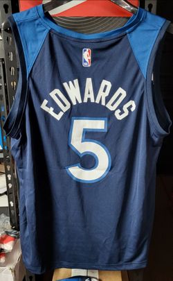 *NEW* Fanatics NBA Minnesota Timberwolves Anthony Edwards #5 Jersey Size Large  with Tags