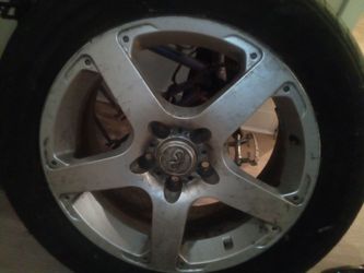 17 inch Altima/ Nissan  5 lug  aluminum  spare wheel