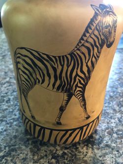 NEW!!! Safari Ceramic Jar