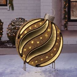 Member's Mark 32" Pre-Lit Gold Infinity Light Ornament Decor $59.99