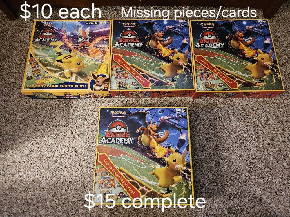Pokemon TCG Trading Card Game Battle Academy