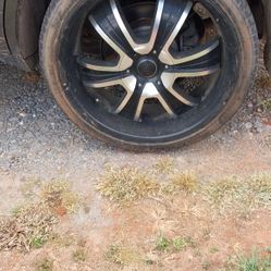 Set of Universal R22 Tires and Wheeles