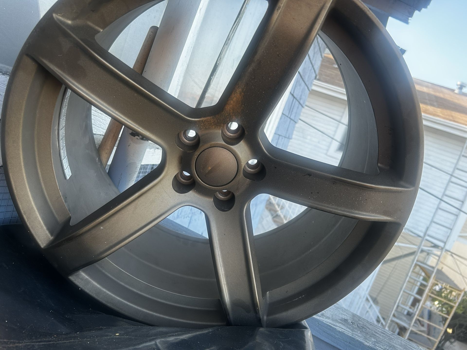Matte Bronze Hellcat Wheels Sz: 20