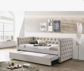 Romona Daybed with Trundle w/ Mattress