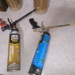 (2) 20oz SPRAY FOAM GUNS FOR SALE TOGETHER OR INDIVIDUALLY
