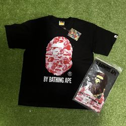 Pink Head Bape Shirt 