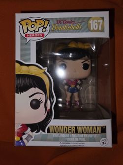 Funko Pop DC Comics Bombshells Wonder Woman #167