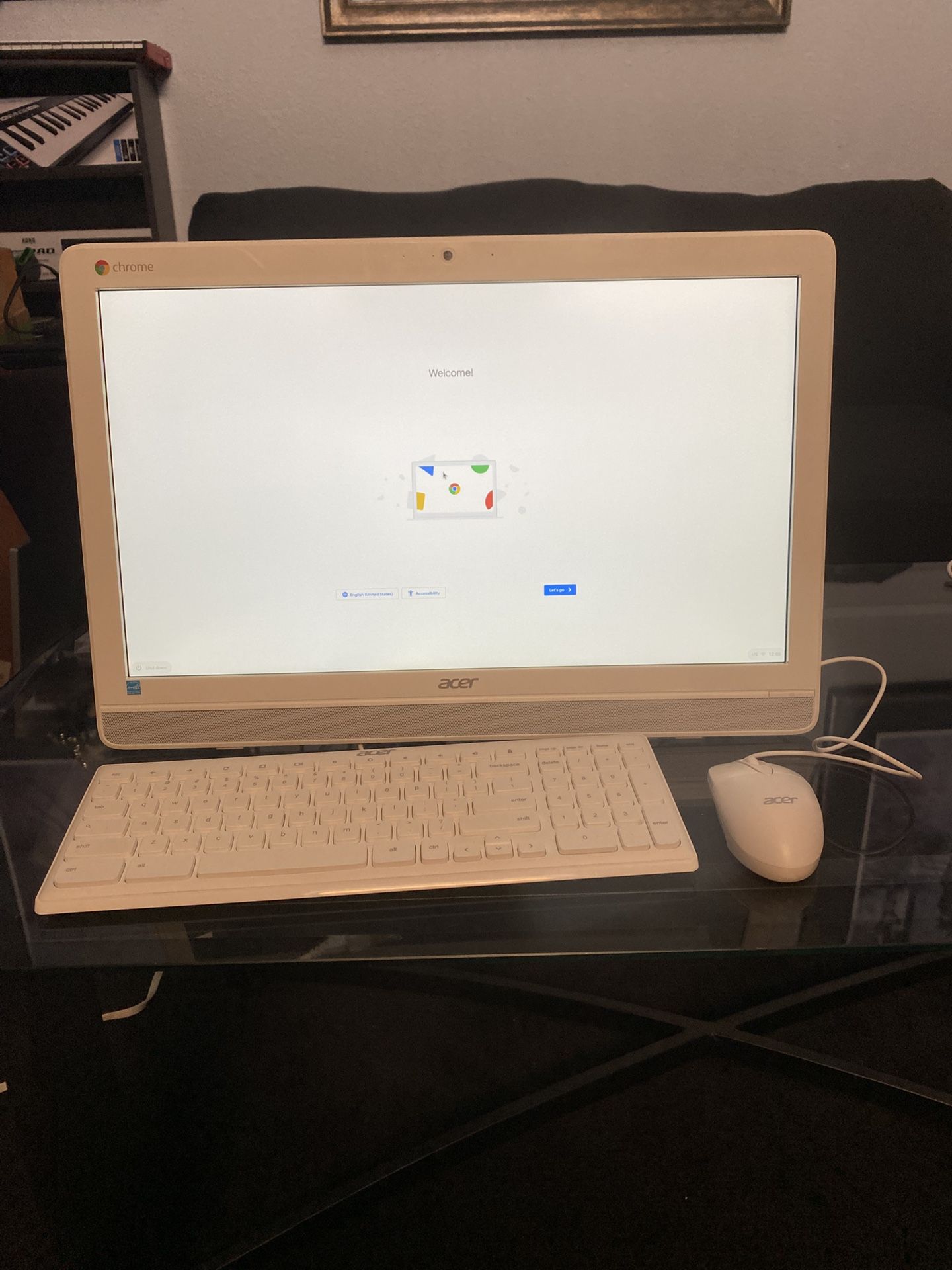 NIB refurbished, Acer chrome base desktop.