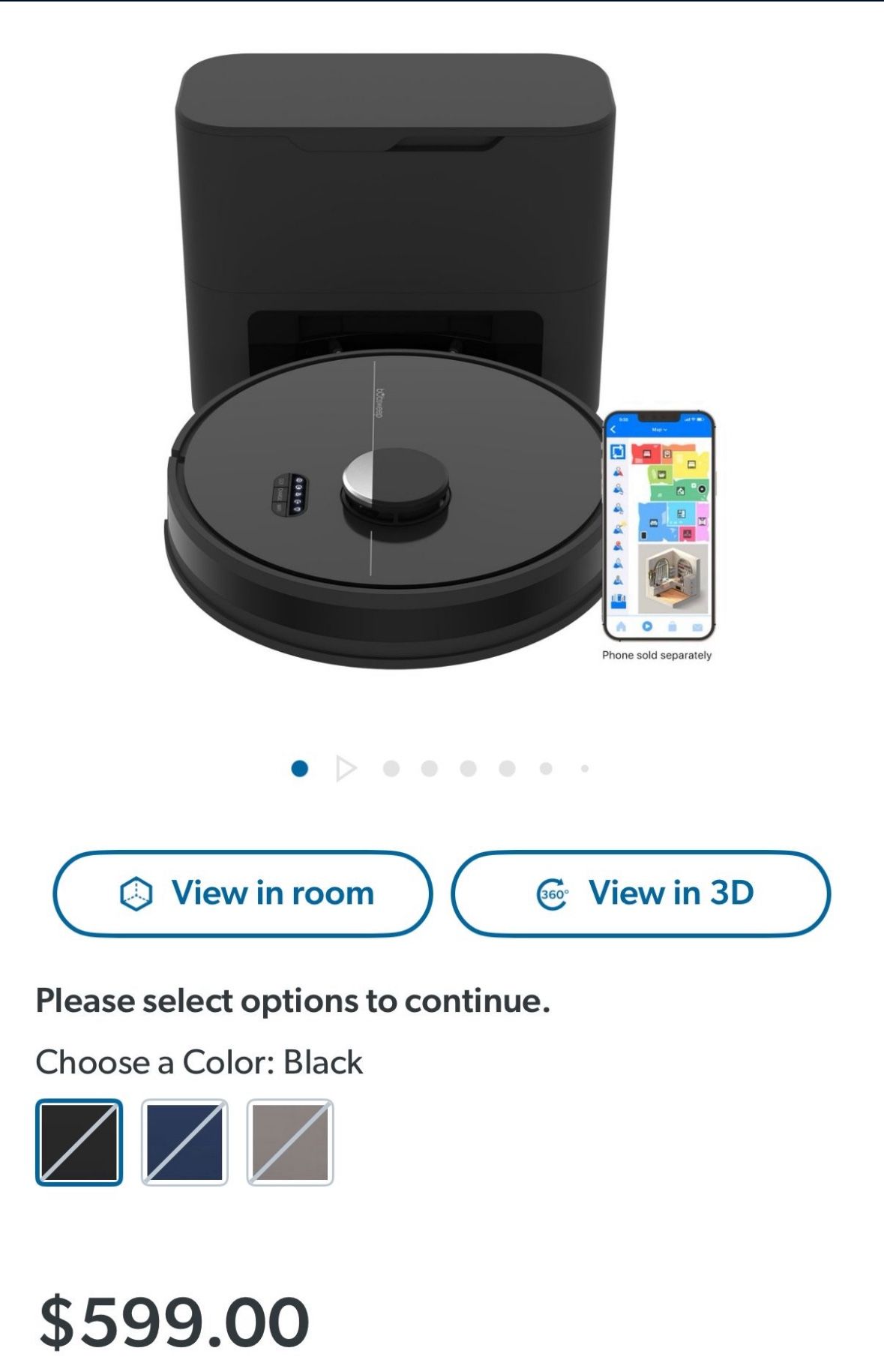 Bob Sweep Vacuum Robot 