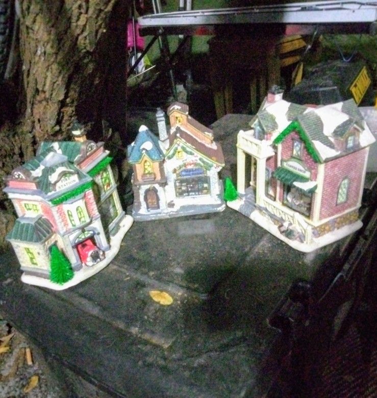 Ceramic Christmas Cottages