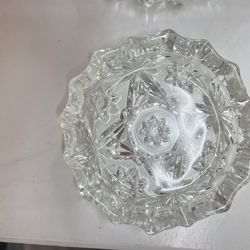 Crystal Ash Trays (4)