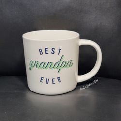 Best Grandpa Ever Stoneware Coffee Mug Microwave Dishwasher Safe Parker Lane Cup