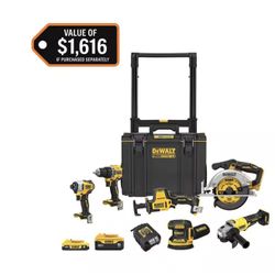 Dewalt Box With Tools Combo 