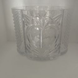 Waterford Marquis Heavy Lead Crystal Oval Centerpiece Bowl Floral Etching