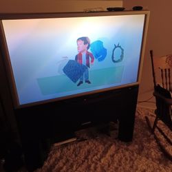 Hitachi television receiver.