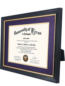 Wood Diploma Frame