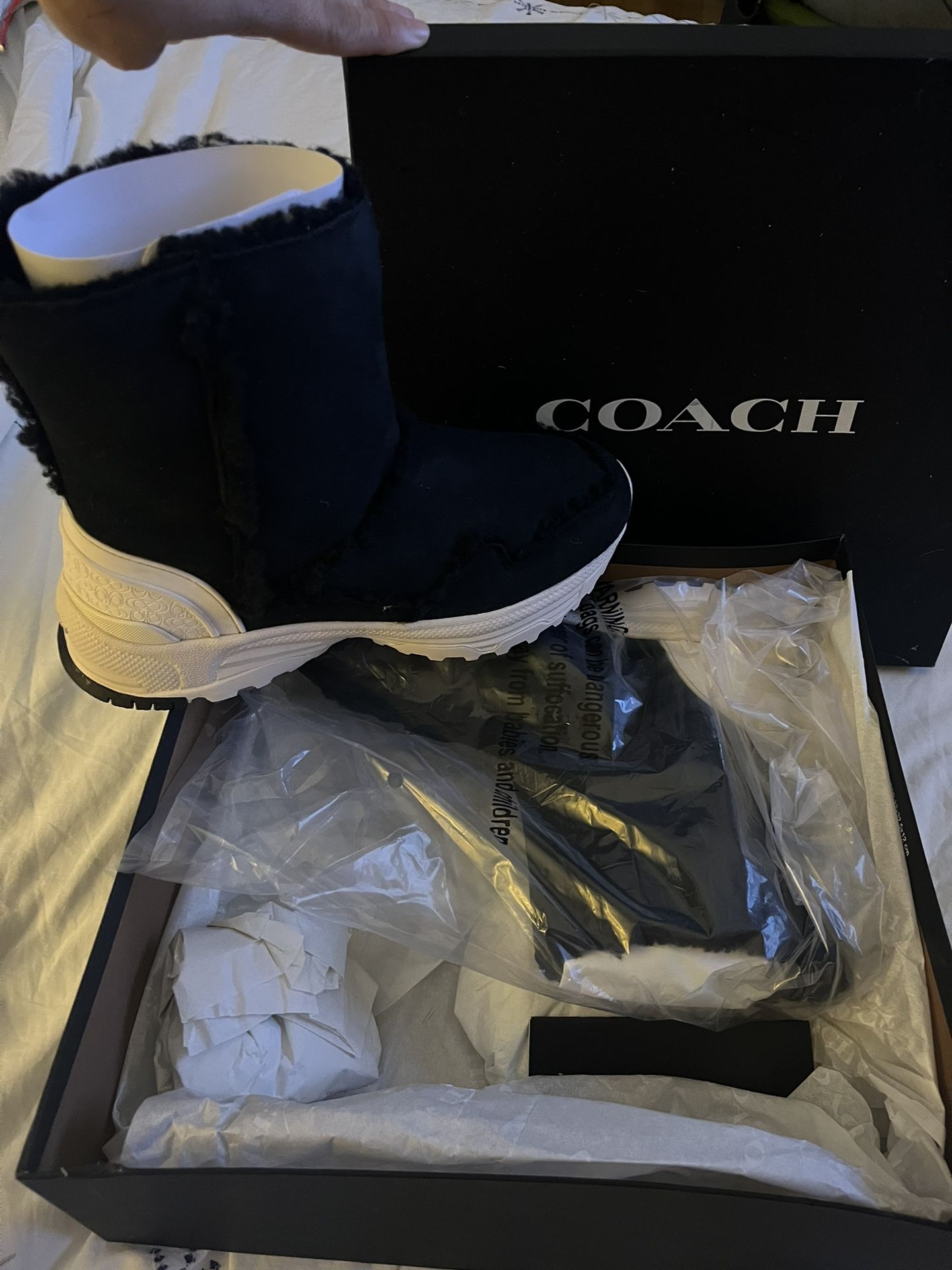 Coach Winter Boots Size 8. Got As A Gift But Didn’t Fit