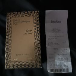 Maison Oud Cologne (Barely used)
