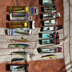 Bass Fishing- Rapala and Rebel Minnows Plus 