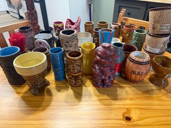 Curated Tiki mug collection (34 mugs) Mai Kai Trader Sam’s