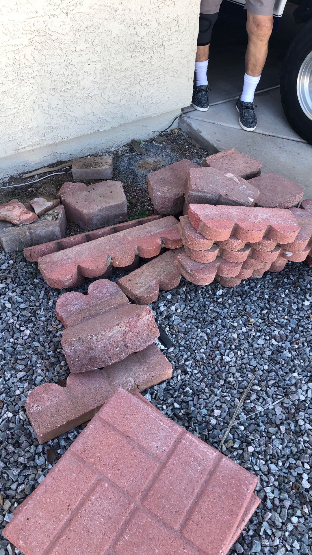 Free Pavers & Red Bricks