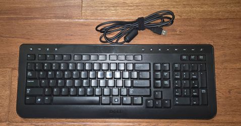 Dell - Wired USB Keyboard - Full Size - Model# L20U