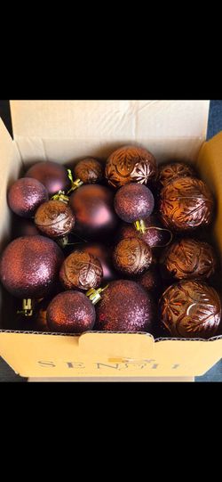 Christmas Ball Ornaments - 30pcs Shatterproof Plastic Christmas Ornaments Hanging Ball Decorations for Xmas Tree, Holiday, Wedding, Party (Multi-Size,