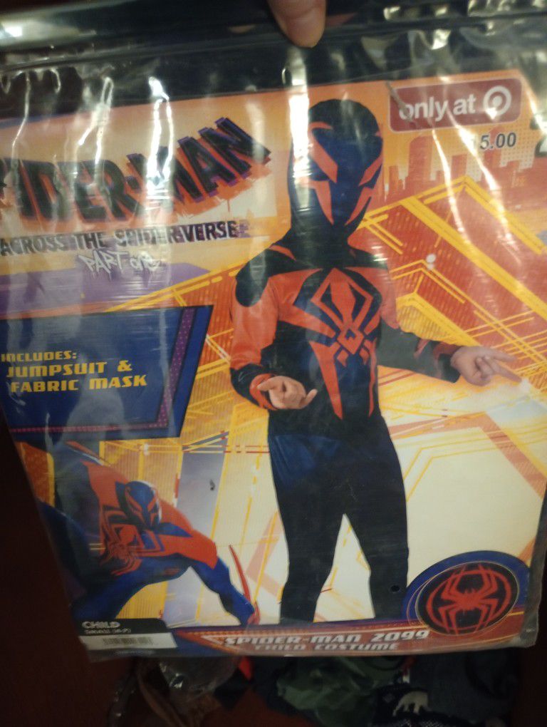 Toddler's Spiderman costume 