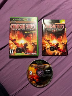 Crimson Skies High Road to Revenge Xbox