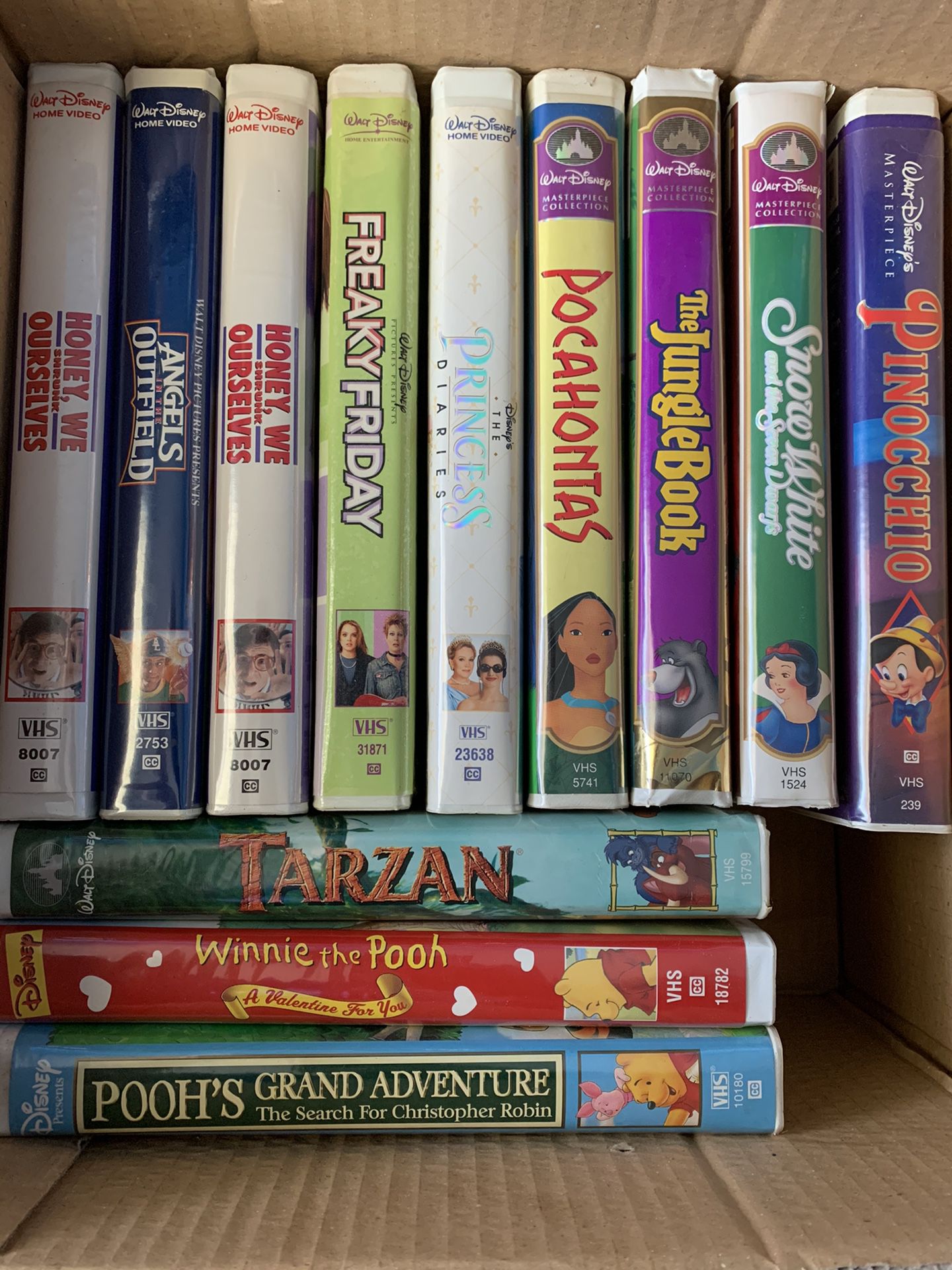 Lot of Disney VHS