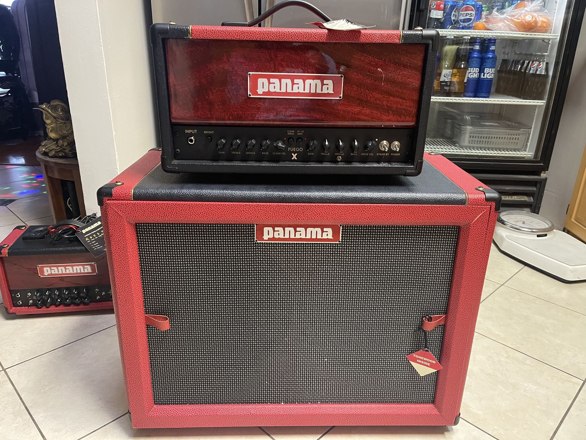 Panama Fuego Tube Amp With Speakers Cabinet