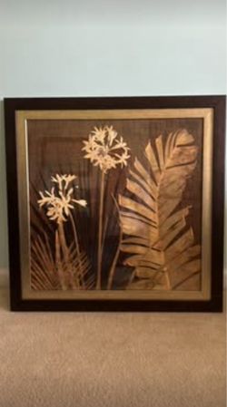 Elegant Large Artwork with Frame