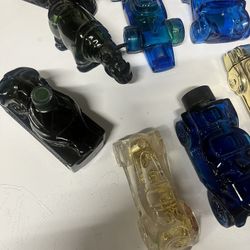 Lot Of Vintage Glass Avon Bottles 