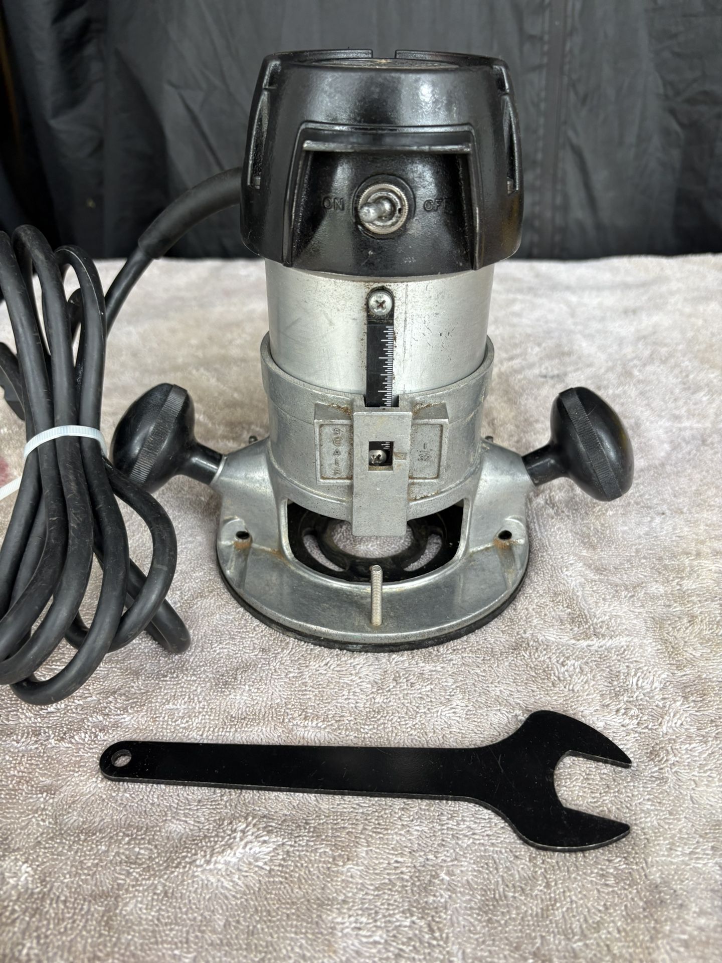 Craftsman 3/4 HP Router Kit-312.185-Clean, Collet Wrench, 8’ Cord, OG Bit