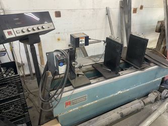 Hines HC 500 Balance machine crankshaft fans driveline