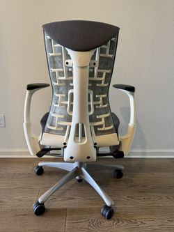 2020 Model Herman Miller Embody Office Chair With Titanium Base