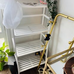 (2) 4-tier Ladder Bookshelf/bookcase