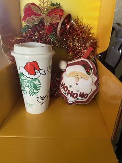 Grinch Starbucks coffee cup