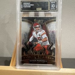 Pat Mahomes Graded 10 