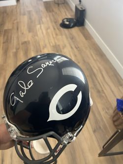 Dick Butkus Gale Sayers Signed Bears Helmet! PSA/DNA
