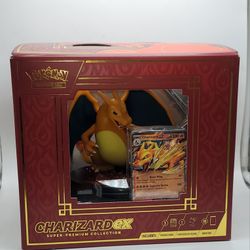 Pokemon TCG Charizard ex Super Premium Collection Figure Box Factory Sealed