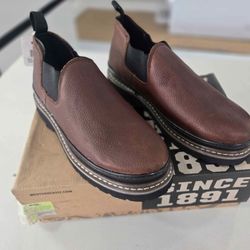 Mens Western Chef Shoes Size 10