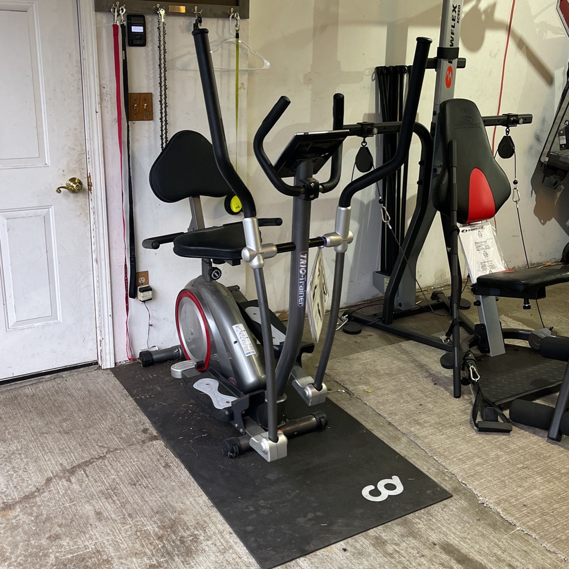 Bicycle Trio Trainer Trio Trainer In Elliptical Bike Body Flex