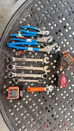Mixed Tool Lot – Klein, Milwaukee, Channellock