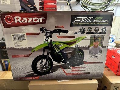 Razor SX125 12V(100W) McGrath Dirt Electric Bike - Green