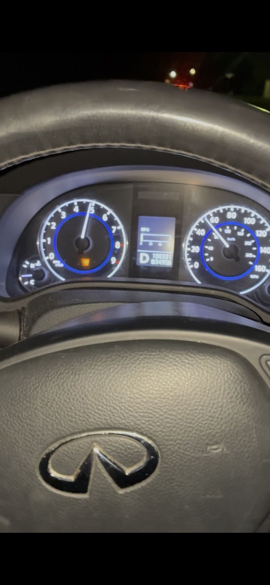 2012 Infinity G37x Speedometer/Cluster