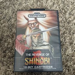 the revenge of shinobi Sega Genesis