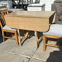 Table And 2 Chairs 