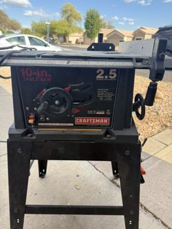 Crafting table saw